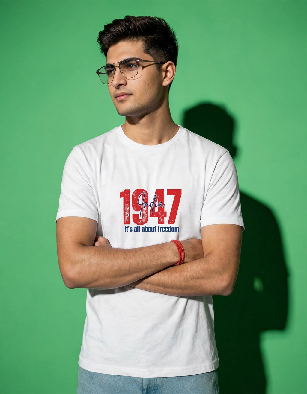 Men's Regular Fit T-Shirt – 100% Cotton 180 GSM | White & Black | MonkeyMan