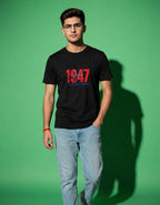 Men's Regular Fit T-Shirt – 100% Cotton 180 GSM | White & Black | MonkeyMan
